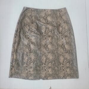 Y2K Animal Print Pencil Skirt New York City Design Co. Womens Size 10